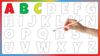 ABC for Kids  Alphabet writing for kids  A to Z  abcd kidsvideo kidssong nurseryrhymes abcd [upl. by Werna693]