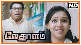 Vedalam Tamil Movie  Scenes  Ajith agrees to Lakshmi and Ashwins marriage  Kabir  Mayilswamy [upl. by Odlonra]