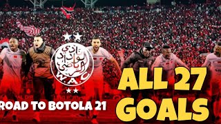 WYDAD AC  ROAD TO BOTOLA 21  20192020 [upl. by Mada]