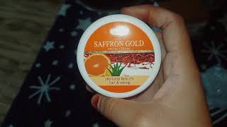 Sunny herbals saffron gold facial cream l MRRKampQW 💗 [upl. by Sabu]