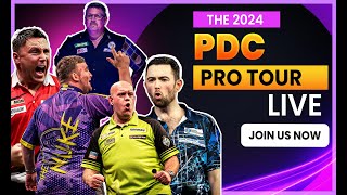 2024 PDC Pro Tour Live  Players Championship 13 The Race of the Matchplay [upl. by Gardal336]