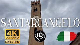 Santarcangelo 2024 🇮🇹  Walking tour information about the city [upl. by Nordin]