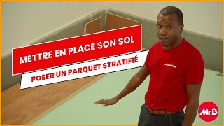 POSER DU PARQUET STRATIFIÉ [upl. by Okuy]