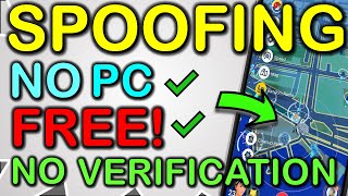 How to Spoof Pokemon GO iPhone 2024 ✅ iOS Pokemon GO Spoofing for FREE and NO PC [upl. by Enniotna]