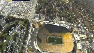 Parachuting Into Michigan Stadium with the 101st Airborne Division [upl. by Arlie817]