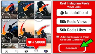 2025 Instagram Views App🔥How To Increase Instagram Reels Views and Likes Reels Views Kaise Badhaye [upl. by Cordeelia810]