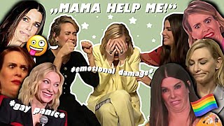 The Holy Trinity🌟FUNNY MOMENTS🌟Cate Blanchett Sarah Paulson Sandra Bullock [upl. by Ivens]