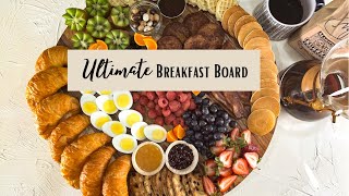 The Ultimate Breakfast Board Easy and Little to No Cooking [upl. by Annel]