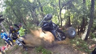 ATC 250R Banshee YZ 250 Hill climbing with EPIC crashes Florida Hill Climbs [upl. by Eiramrebma]