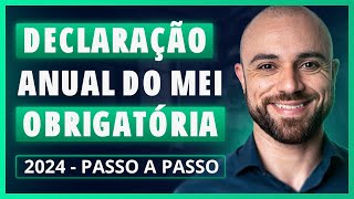 📱Como Fazer DECLARAÇÃO ANUAL do MEI DASN SIMEI 2024 Passo a Passo RÁPIDO E FÁCIL [upl. by Bael]