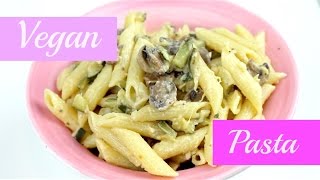 Vad Äter Veganer Pasta med Svampsås [upl. by Aivirt259]