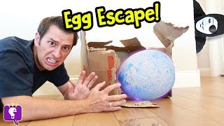 Giant NEST Gone MISSING Game Trixster in HobbyGuy House with Mystery Egg by HobbyKidsTV [upl. by Malachi389]