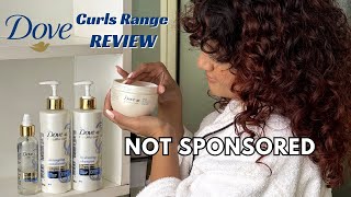 DOVE Beautiful Curls Hair Range HONEST DETAILED REVIEW  Madhushree Joshi [upl. by Runck]