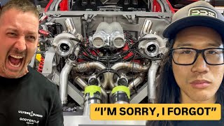 F12 SCREAMS TO 7500RPM BUT TIM MAKES HUGE MISTAKE [upl. by Eseekram]