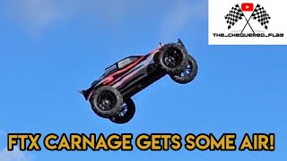 FTX Carnage brushless takes on a skatepark [upl. by Adella279]