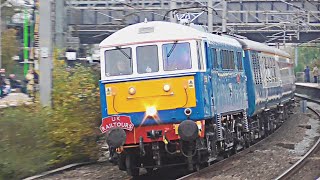 Blackpool CanCan Trains at Lichfield Trent Valley 9112024 [upl. by Adnema252]