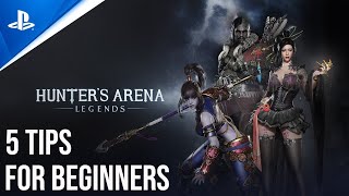 hunters arena legends  5 tips for beginners [upl. by Nalepka]