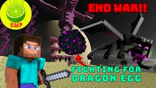 Ender ClashThe Epic Minecraft SMP End War Win Or Lose LIME SMP [upl. by Richard]