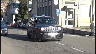 NEW Jeep Renegade Carabinieri Viggiù in Emergenza  Italian Military Police Responding [upl. by Nywroc116]