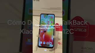 Cómo Desactivar TalkBack Xiaomi Redmi 12C [upl. by Karissa612]