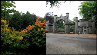 Exploring ANCIENT Cortachy Castle WILD Gardens  SCOTLAND [upl. by Ahsoyem]