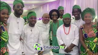 FAITHIA BALOGUN’S FATHER BURIAL CEREMONY  SAHEED BALOGUN  LIZ ANJORIN  FEMI ADEBAYO  PASUMA [upl. by Ahsenahs]