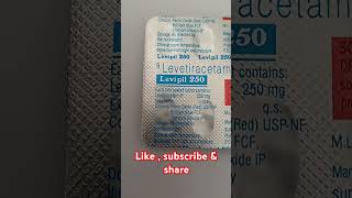 Levipil 250 tablet shorts medicine information [upl. by Reiter]