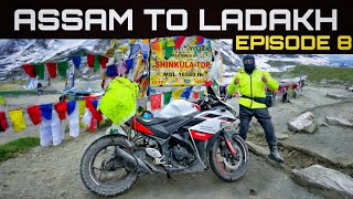 Reached Shinkula Top Gateway to Zanskar  Assam to Ladakh  Episode 8 [upl. by Utimer]