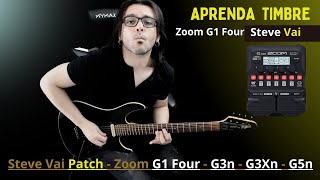 Steve Vai Patch  Zoom G1 Four  G3n  G3Xn  G5n [upl. by Lebaron]