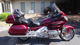 2005 Honda Goldwing GL1800 stock exhaust [upl. by Bazil26]