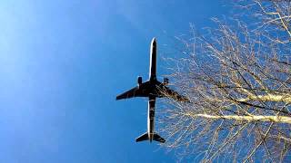 Airplane flying overhead [upl. by Rheinlander991]