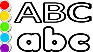 Abc Alphabet AaBbCc with fun  12345 Number Counting [upl. by Innej903]