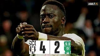 Angers  Saint Etienne 42 Résumé Ligue 1 202425 [upl. by Ecinhoj]