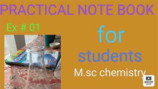 practical of chemistry recrystallization of benzoic acid [upl. by Orual]