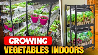 Indoor Vegetable Gardening for Beginners 2024  How to Start an Indoor Vegetable Garden [upl. by Kati]