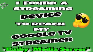 I Found a Streaming Device to Reach my Google Tv Streamer  Its PCD 😎 [upl. by Corette]