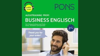 Chapter 39  Pons Audiotraining Profi  Business English Für Fortgeschrittene Und Profis [upl. by Aizirk]