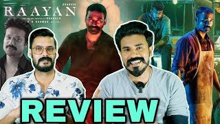 Raayan Movie REVIEW Malayalam  Dhanush Ar Rahman Kalidas Sundeep Kishan  Entertainment Kizhi [upl. by Lednyk]