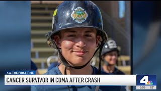 Orange County fire cadet in coma after DUI crash [upl. by Kwasi]