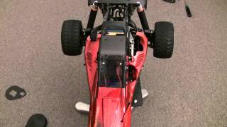 Brushless Baja 5B  Testing Schulze futxxl40303WK ESC and Lehner 3060 467kv [upl. by Heigl]