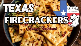 Make Texas Firecracker Snacks  The Perfect Spicy Snack [upl. by Htebazila602]