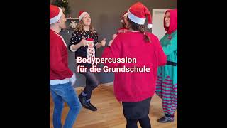 🎁 für Weihnachten Bodypercussion und Konzentrationsspiel für Klasse 1 bis 10 Gratis Material [upl. by Lenard]