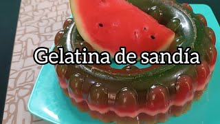 Gelatina de sandía 😋🍉 [upl. by Kathryn]