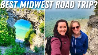 Road Trip Around Lake Michigan  Car Camping  5 Day Full Circle Tour [upl. by Pillihp399]