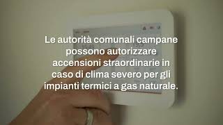 Accensione riscaldamento Campania 20242025 calendario orari temperature [upl. by Ahtram873]