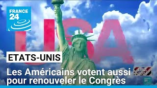 EtatsUnis  les Américains votent aussi pour renouveler le Congrès • FRANCE 24 [upl. by Gordy]