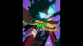 Deku VS Tier System edit viral shorts fyp [upl. by Sirc]