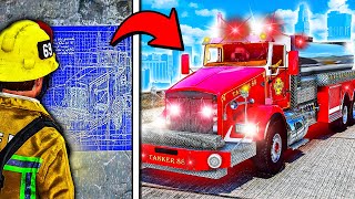 Building a TANKER Fire Truck in GTA 5 [upl. by Masry]