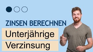 Zinsen Unterjährige Verzinsung LaufzeitJahre [upl. by Merth881]