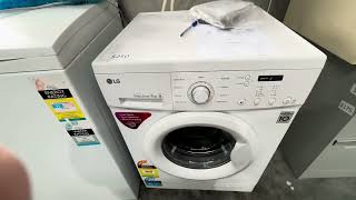 TESTING A LG WASHING MACHINE testing lgwashingmachines homeappliances [upl. by Lail]